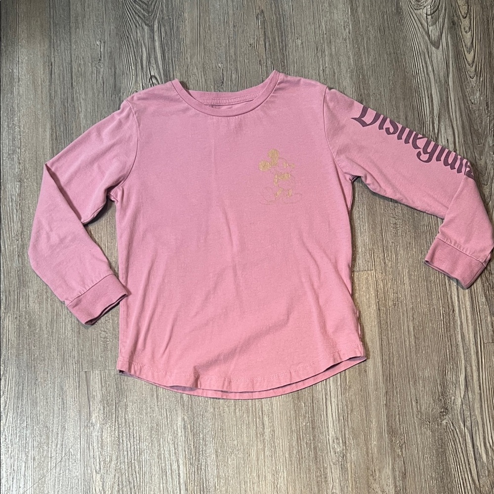 Disney Mauve Long Sleeve Kids Tee